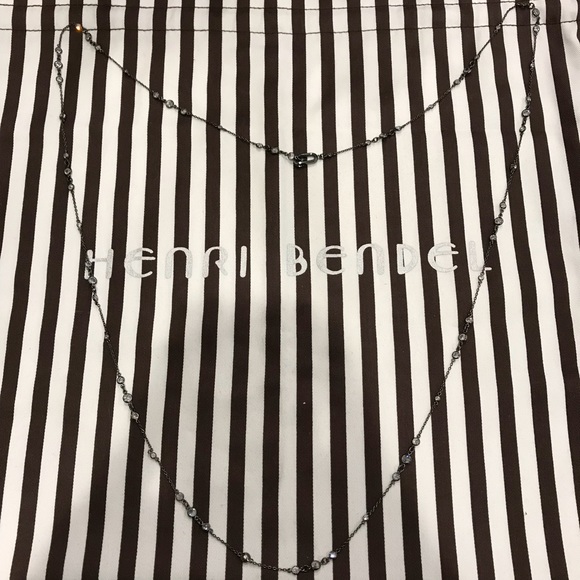 Sterling silver Henri Bendel necklace - Picture 1 of 3